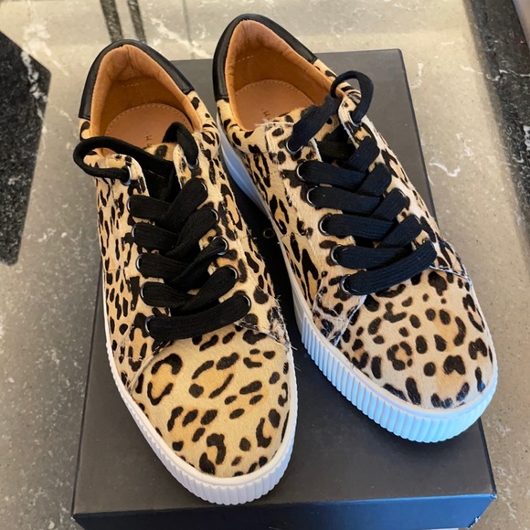 halogen cheetah sneakers